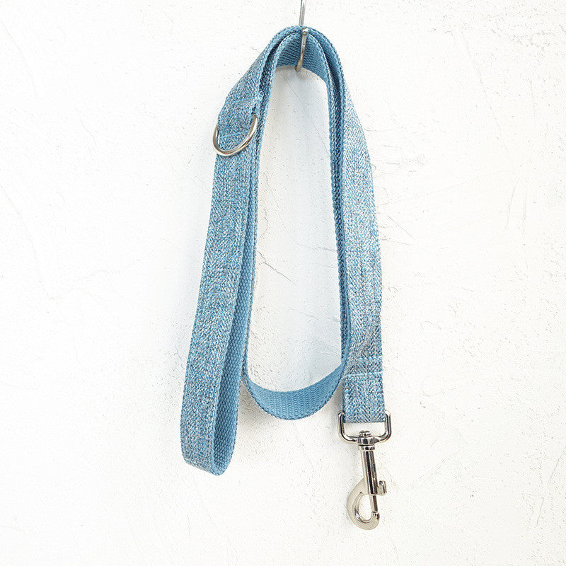Thick pet collar leash thickened layer